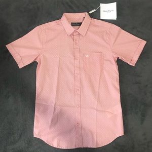 salvatore ferragamo short sleeve shirt